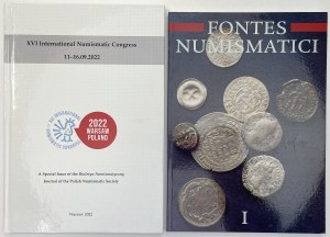 Fontes Numismatici I and International Numismatic Congress 2022 (2pc)