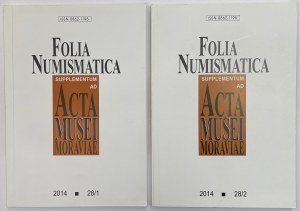 Folia numismatica 2014, No. 28/1-2 (2pcs)