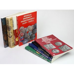 Medale Mennicy Państwowej - Komplet katalogów za okres 1979-1998 (8szt)