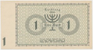 Ghetto 1 mark 1940 - numbering in 6 digits - series A