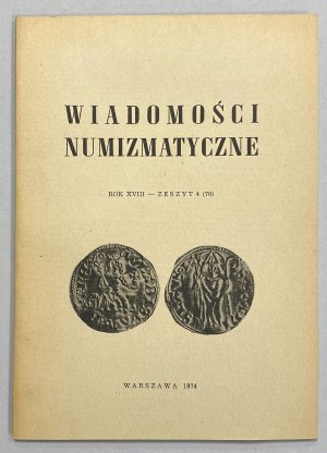 Wiadomości Numizmatyczne 1974/4