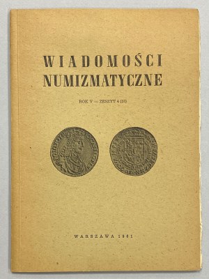 Wiadomości Numizmatyczne 1961/4