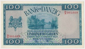 Danzig, 100 guilders 1931 - D/A