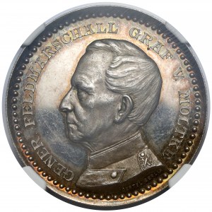 Niemcy, Prusy, Medal 1890 - Helmuth von Moltke