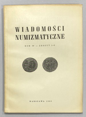 Numismatic News 1960/1-2