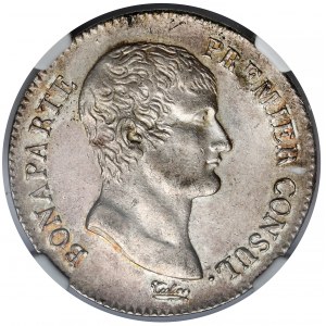 Francja, Napoleon I, 5 franków 1803-A, Paryż
