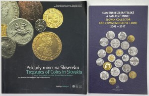 Slovaquie - set de littérature numismatique (2pcs)