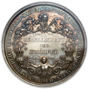 Śląsk, Medal 1846 - 150-lecie Towarzystwa Dwunastu we Wrocławiu