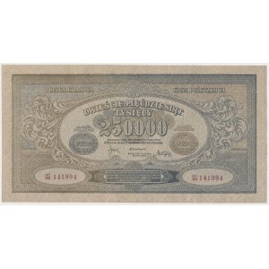 250.000 mkp 1923 - numeracja wąska
