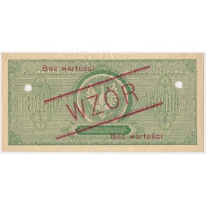 1 mln mkp 1923 - 7 cyfr - C - WZÓR - z perforacją