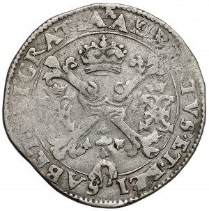 Holandsko, Albert a Izabela 1598-1621) 1/4 patagón bez dátumu