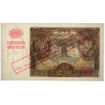 100 złotych 1934 z ORYGINALNYM przedrukiem GG