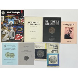 Zestaw czasopism i katalogów numizmatycznych (8szt)