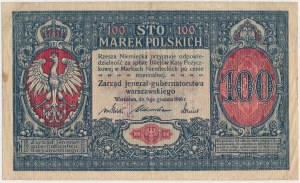 100 mkp 1916 jenerał 7-cyfr A 100... RZADKI
