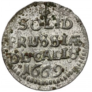 Prusy-Brandenburgia, Friedrich Wilhelm I, Szeląg 1669