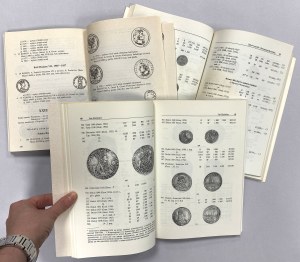 Monety złote, Kamiński + Monety i medale polskie na aukcjach zagranicznych 1987-1994, Kurpiewski (3szt)