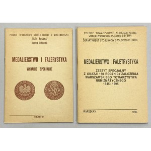 Medalierstwo i Falerystyka 1991 i 1995 - wydania specjalne (2szt)