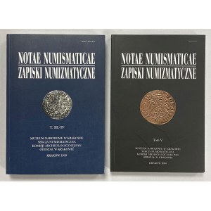 Zapiski Numizmatyczne 1999/III-IV i 2004/V (2szt)