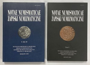 Zapiski Numizmatyczne 1999/III-IV i 2004/V (2szt)