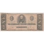 The Confederate States of America, Richmond, 1 Dollar 1862