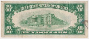 USA, 10 Dollars 1934 - Silver Certificate