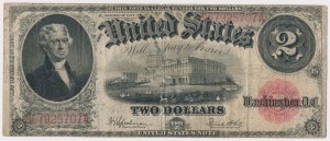 USA, 2 dolárov 1917