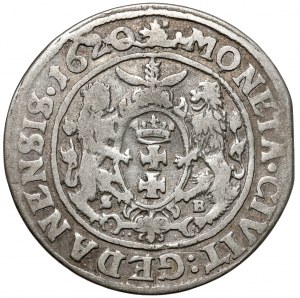 Sigismund III Vasa, Ort Gdansk 1620 - rare