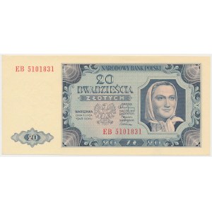 20 złotych 1948 - EB