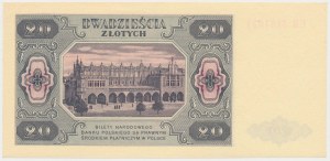 20 złotych 1948 - EB
