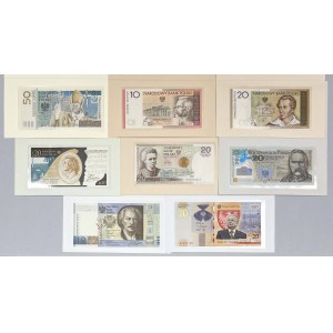 Banknoty kolekcjonerskie z lat 2006-2021 (8szt)