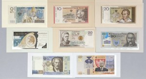 Collector banknotes from 2006-2021 (8pcs)