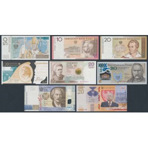 Banknoty kolekcjonerskie z lat 2006-2021 (8szt)