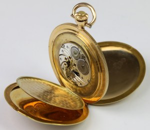 Goldene Taschenuhr - Tavannes Watch Co.