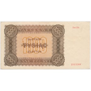 1.000 złotych 1945 - Ser.Dh - seria zastępcza