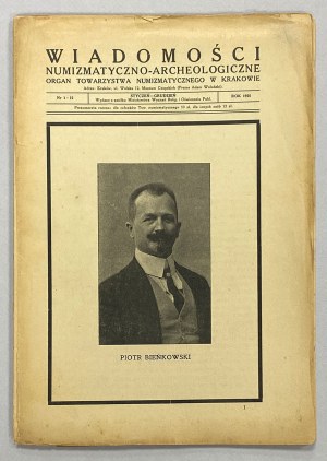 Wiadomości Numizmatyczno-Archeologiczne 1925