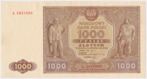 1 000 zlotys 1946 - L