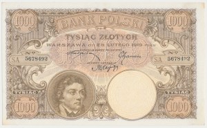 1.000 złotych 1919
