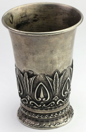 Silver mug with the coat of arms of the Radziwills - Vienna 1801