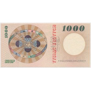 1.000 złotych 1962 - A 0000000 - RZADKOŚĆ
