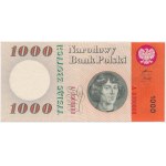 1.000 złotych 1962 - A 0000000 - RZADKOŚĆ