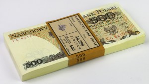 Bankovní balík 500 PLN 1982 - FC