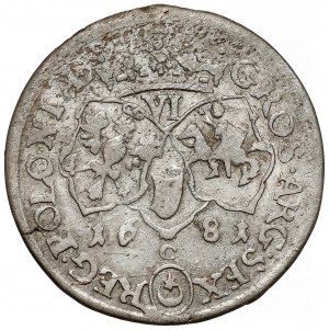 John III Sobieski, the Sixth of Krakow 1681 - C under the shield