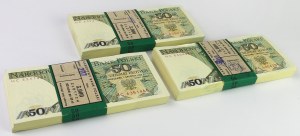 Colis bancaires £50 1988 - 3x HC (3pc)
