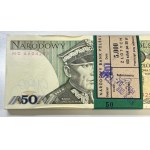 Paczki bankowe 50 zł 1988 - 3x HC (3szt)