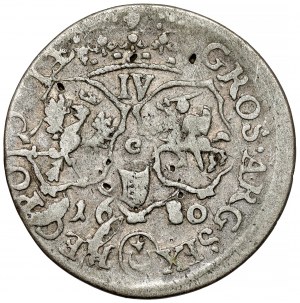 Jan III Sobieski, Szóstak Kraków 1680-C - w zbroi - IV zamiast VI