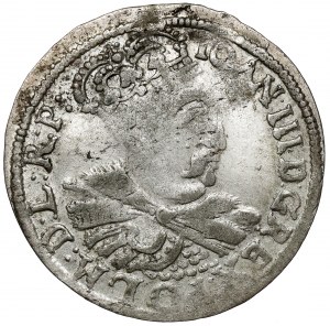 John III Sobieski, Sixpence Krakow 1684 - denomination VI/V