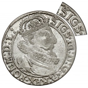 Zygmunt III Waza, Szóstak Kraków 1623 - błąd SIGS - RZADKI