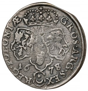 Jean III Sobieski, sixième de Bydgoszcz 1678 - dans l'écu