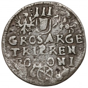 Jan III Sobieski, Trojak Bydgoszcz 1684 SP - błąd - RZADKI