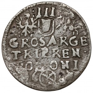 John III Sobieski, Trojak Bydgoszcz 1684 SP - error - RARE